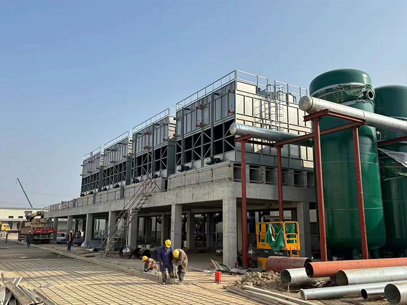 闭式横流双进风冷却塔